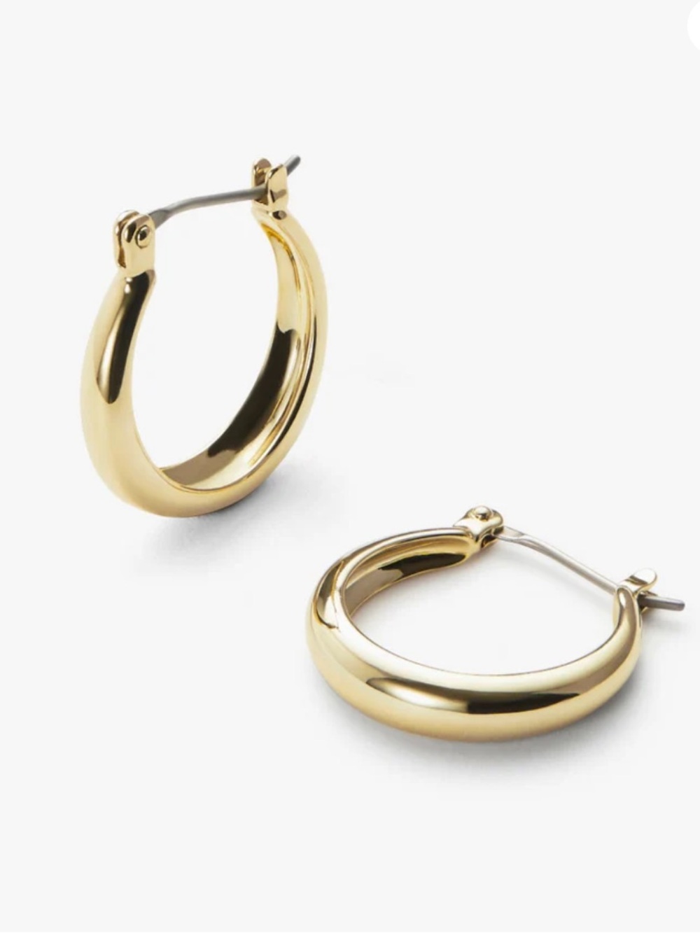 Ana Luisa Venus Endless Gold Hoop Earrings